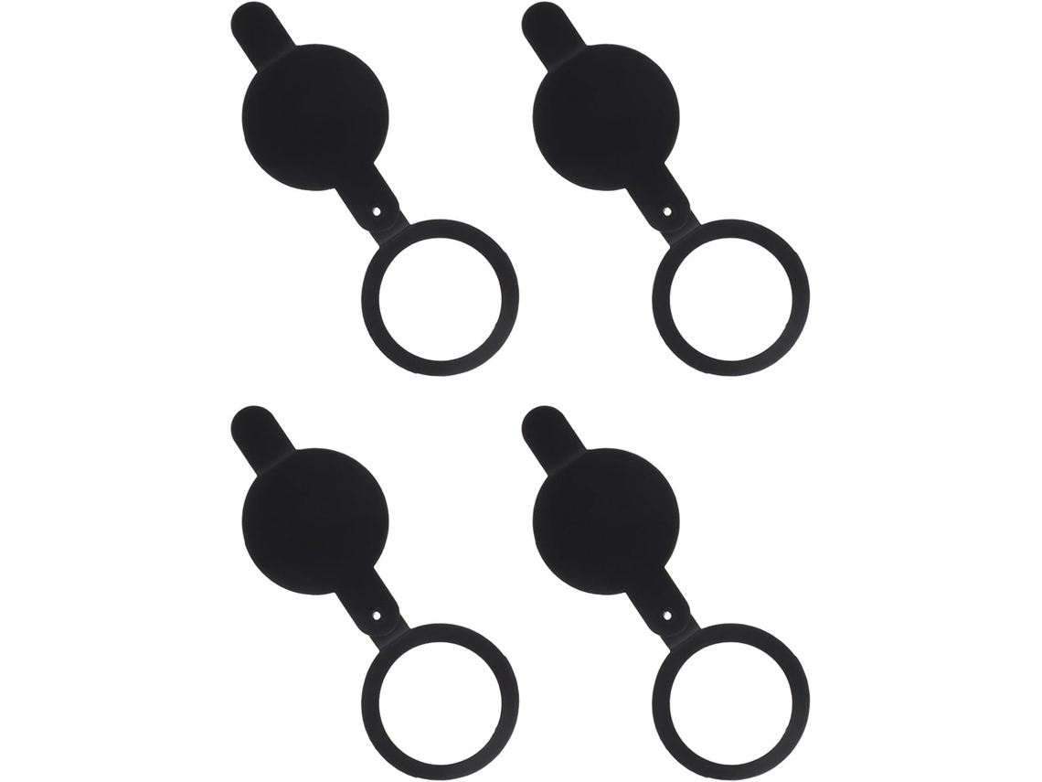 Conjunto De 4 Protetores Olho Mágico Em Cobre Preto, E Ideais Para Evi