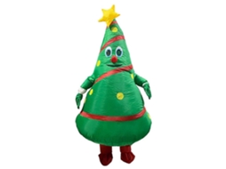Fantasia Inflável De Árvore De Natal, Engraçada, Adulta, Masculina, Feminina, Papai Noel, Fantasia, Mascote, Cosplay Olysi Shop