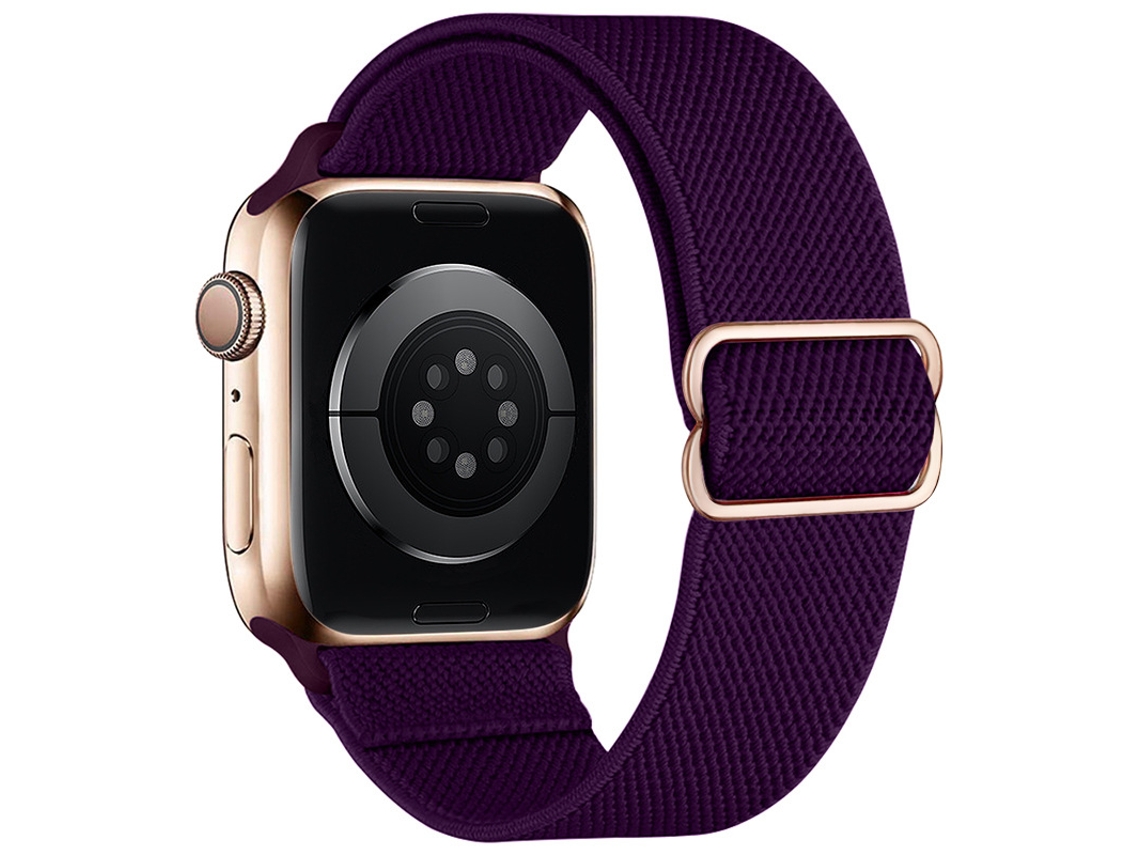 Bracelete Para Apple Watch 38/40/41/42mm Roxo Escuro Cuich