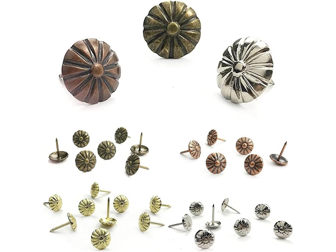 Tachinhas, Alfinetes De Desenho, 100 Unidades, Ferro Antigo,