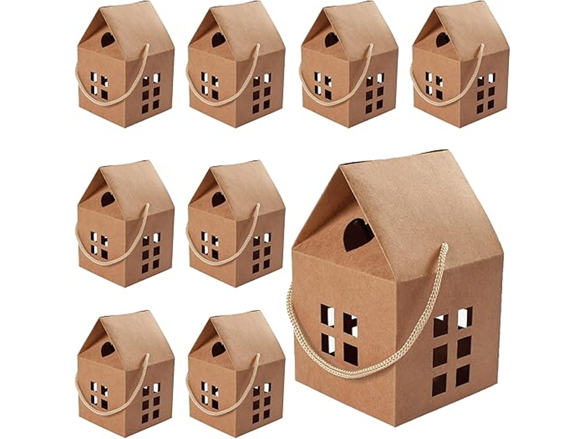 26 Caixas De Papel Kraft, Pequenas Caixas De Presente Kraft, Caixas De Papel Kraft Para Presente Slowmoose