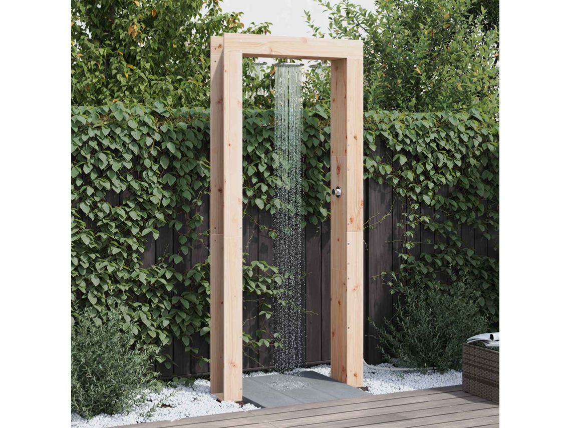 Vidaxl Chuveiro Externo 226 Cm Natural