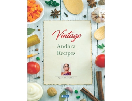 Livro Vintage Andhra Recipes De K Vijaya Lakshmi (inglês - Capa Dura)