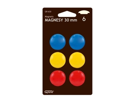Magnéticos Gr 630 30mm, Mistura De Cores, Conjunto De 6 Loja Online. Grande