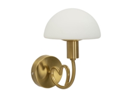 Candeeiro De Parede Lovy Dourado Cm 23x15x22