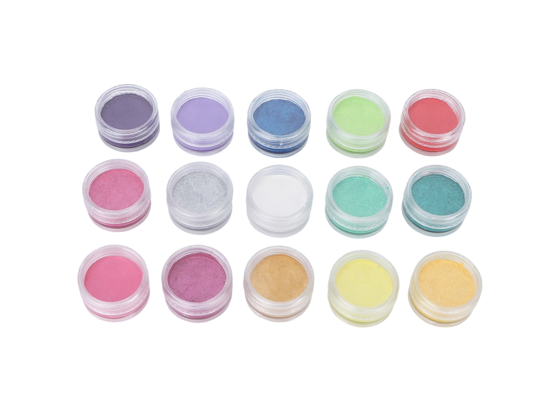 Kit De Pintura Corporal E Facial 15 Cores Festas Diy