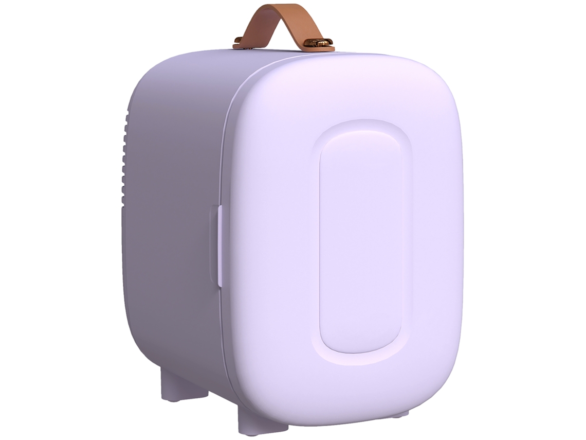 Mini Frigorífico Para Cosméticos Abs E Alumínio Cor Roxo 20,3x26,3x28 Cm Homcom