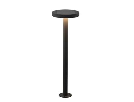 Nap Solar Antracite Levou Balizador de Piso 2.2W Bateria Alimentada Ip54 H. 65Cm ROSSINI ILLUMINAZIONE