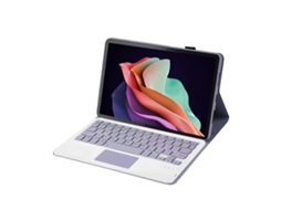 Lurelia Capa Com Teclado Bluetooth Para Huawei M6 10.8 Com Toque Dividido, Roxo