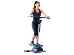 Stepper BONPLUS BP Fitness Cardio Twister. Exercício Glúteos, Pernas, Cintura, Abdominais e Braços. Visor de controle digital