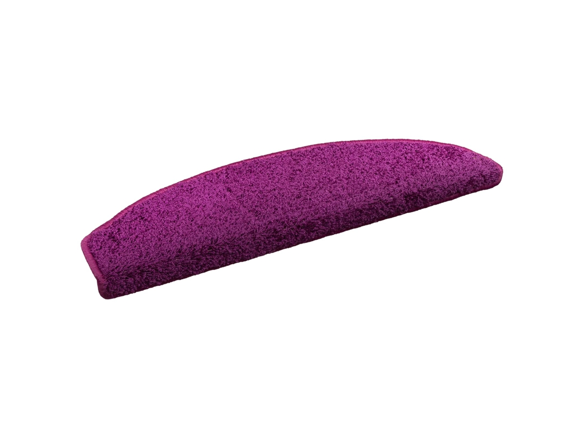 Vidaxl Tapetes Adesivos Para Escadas 15 Pcs Violeta 80 X 24,5 X 3,5 Cm