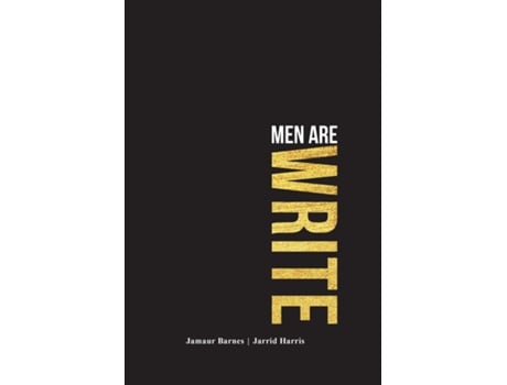 Livro Men Are Write de Jamaur Barnes (Inglês)