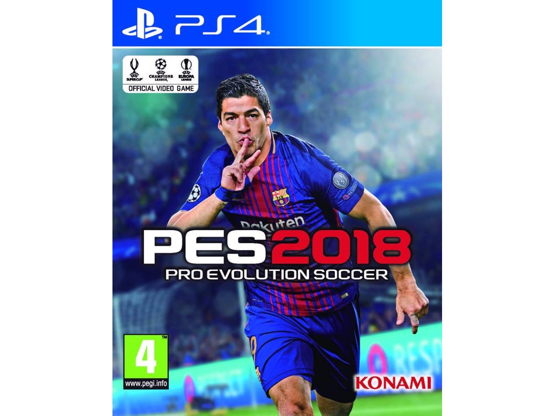 Jogo PS4 PES 2018