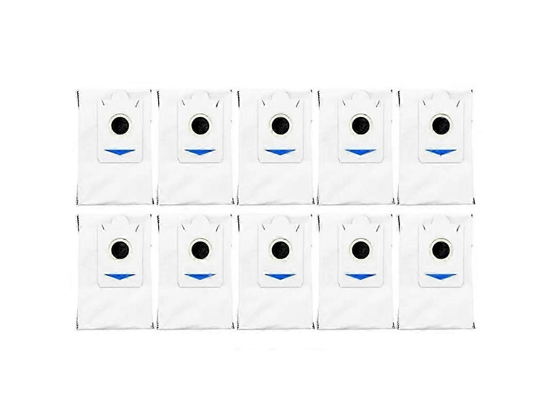 Conjunto De 10 Sacos Reposição Para Aspirador Pó Deebot X2 Omni Pro Tuotuo (fmy)
