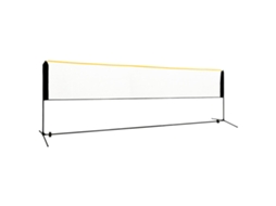 Vidaxl Rede De Badmínton Ajustável 500x103x94-158 Cm Metal