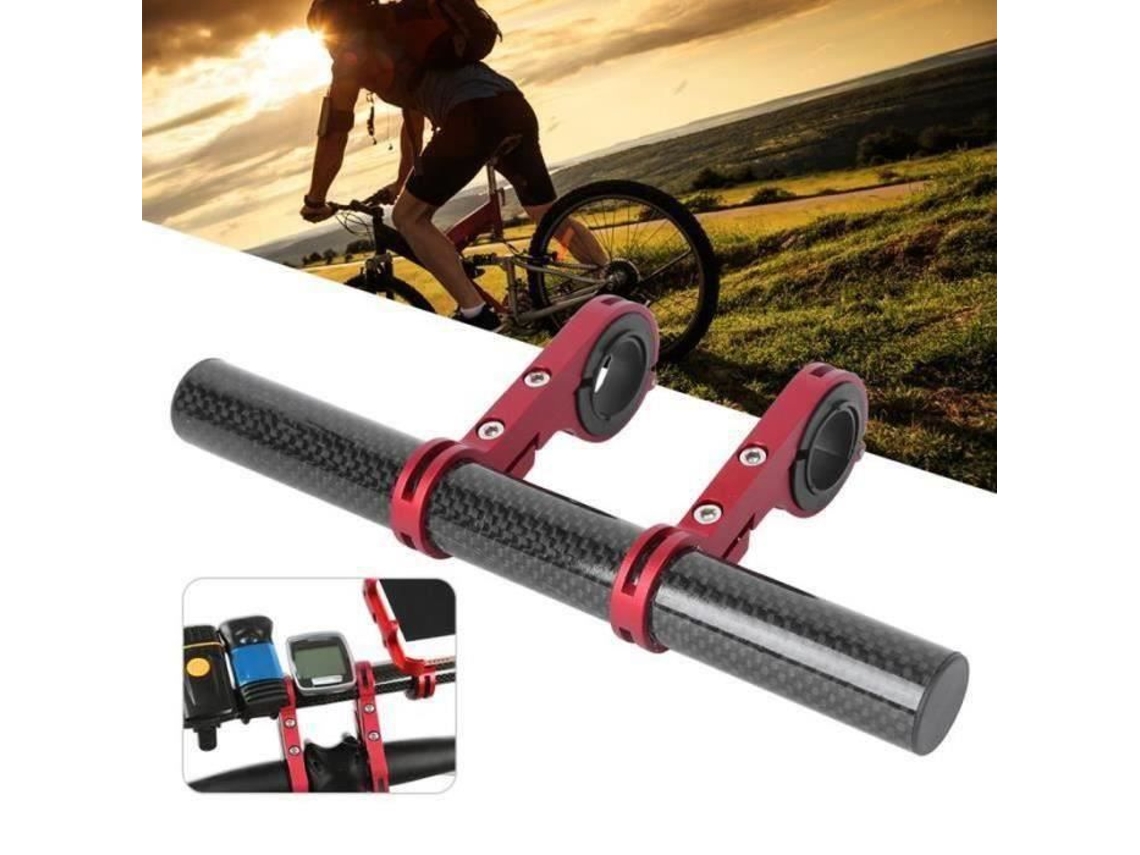 Xx Suporte de Extensão para Guiador de Bicicleta Vermelho