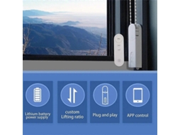 Motor De Persiana Inteligente Tuya Wifi, Persiana Elétrica Automática Com Controle Por Aplicativo, Cortina Elevatória Ope Slowmoose