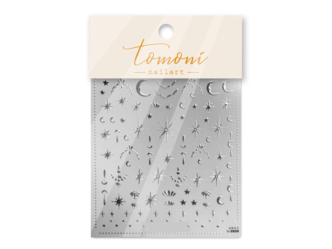 Adesivos De Unhas Glossychic Stars 3d Bronzeamento Em Relevo Decalques De Unhas Decorações De Unhas Decalque De Manicure Adesivo Diy Hengrongshen