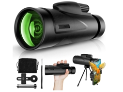 Telescópio Monocular 12x50 Para Adultos, Observação De Pássaros De Alta Potência, Caça, Monocular Com Visão Clara E Baixa Luminosidade Para