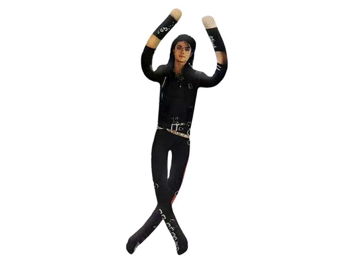 Pelúcia Michael Jackson Flexível, Poseável, Estilo Icônico