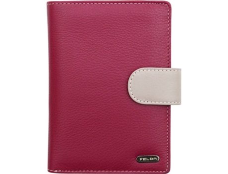 Carteira de Senhora  16-105 Maroon Multi para 23 Cartões - Castanha