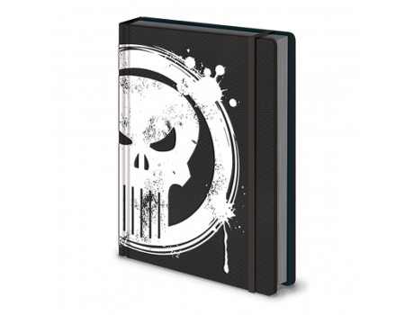 Caderno  Caderno MARVEL Punisher Premium