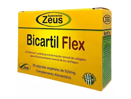 Bicartil Flex 30 Cápsulas SUPLEMENTOS ZEUS