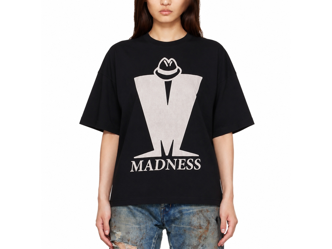 Madness M Logo T-shirt Unisex Adults Size:xxxl