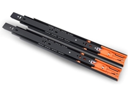 Corrediças Para Gavetas Com Rolamentos De Esferas Metálicos, Corrediças Laterais De Extensão Total 30cm