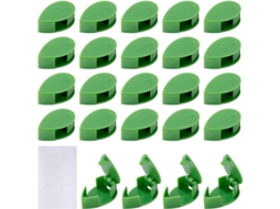 Clips Para Plantas Trepadeiras Autoadesivos 24 Peças Verde Para Parede Decoração Casa
