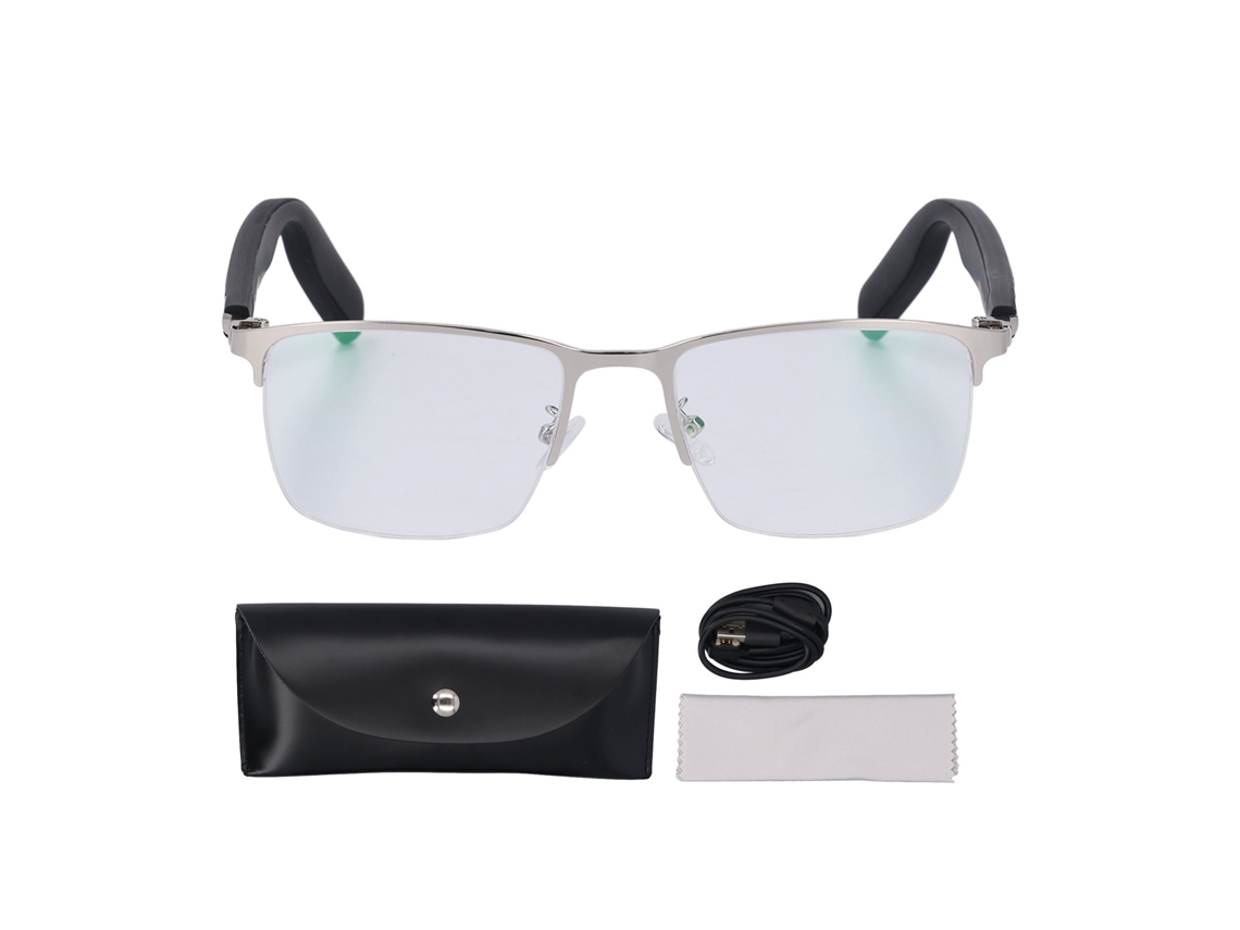 Gafas Inteligentes Polarizadas Con Bluetooth 5.4, Altavoces, Filtro de Luz Azul, Control Táctil Y por Voz, Unisex.