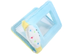 Cabilock Álbum De Fotos Peluche Bleu Délicat Inserções Transparentes Para Uso Sólido
