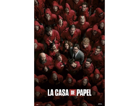 Poster  La Casa De Papel Guerra