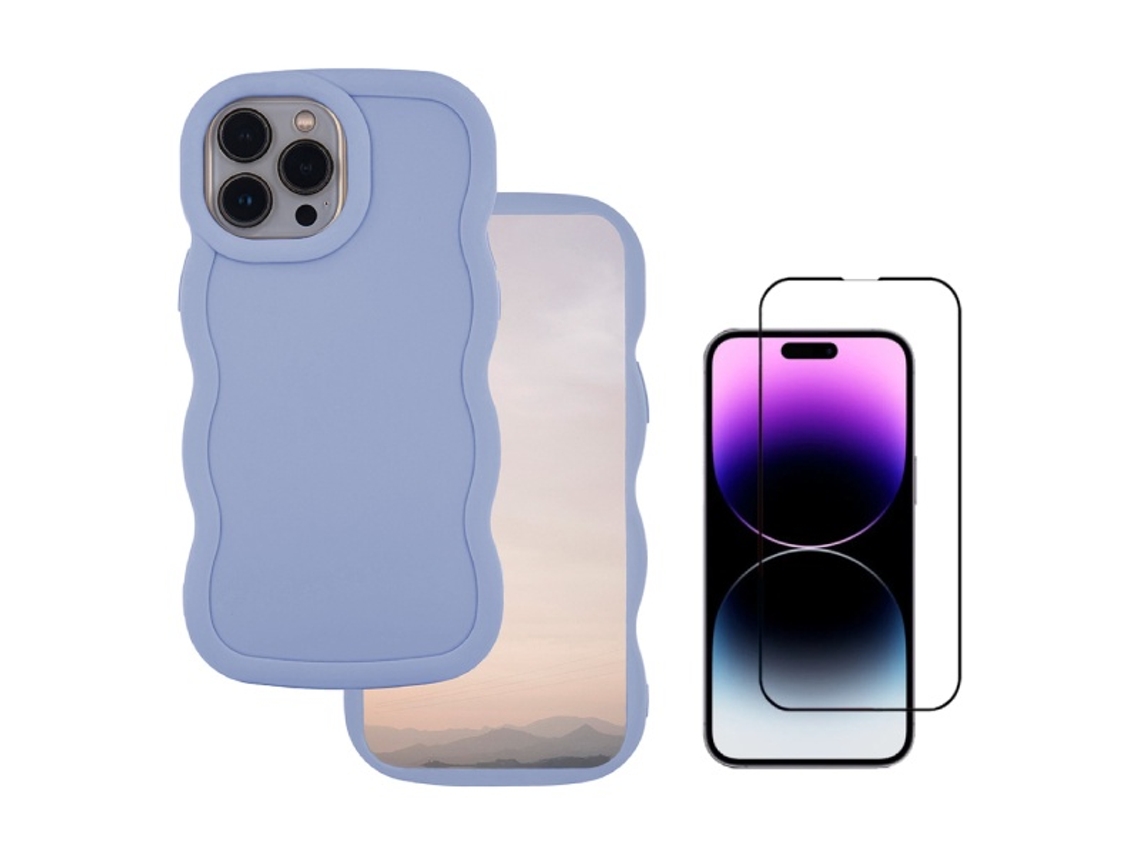 Capa Sweetcandy Strongglass para iPhone 16 Plus Vidro Preto