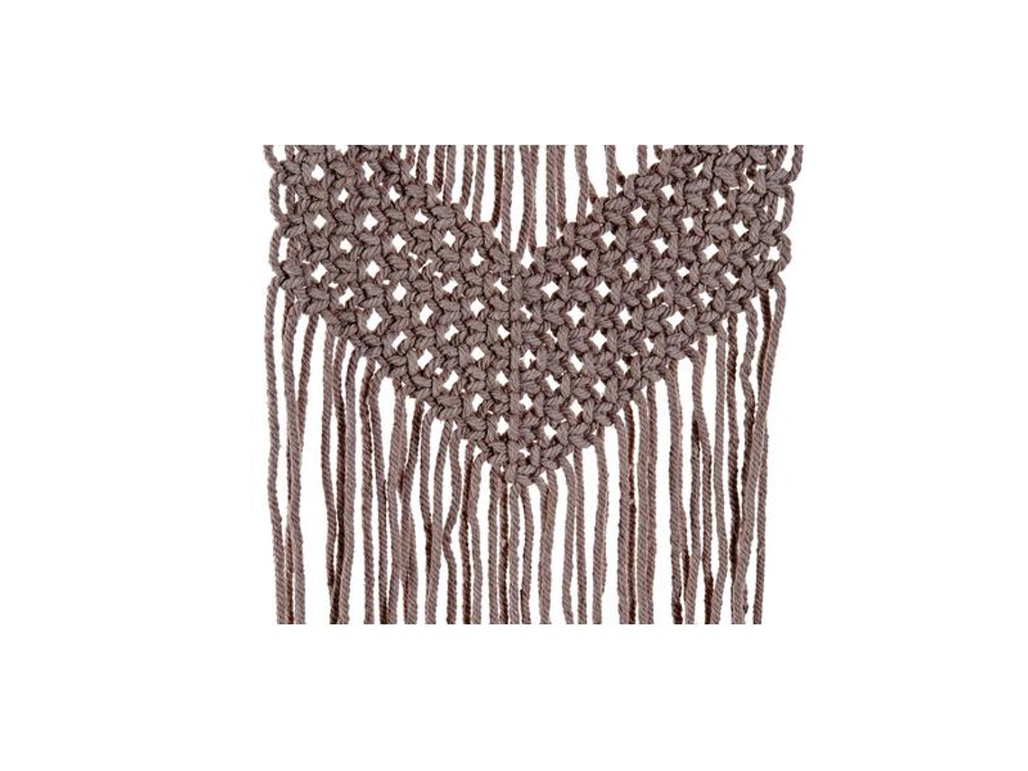 Decoração Suspensa Dkd Home Decor Algodão Bambu 30 X 1 X 73 Cm