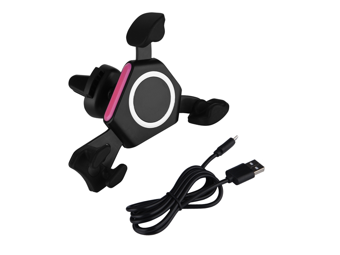 Suporte de Carregamento Sem Fio de Silicone para Carro EOOCOO (suporte de Carro com Carregamento Sem Fio)