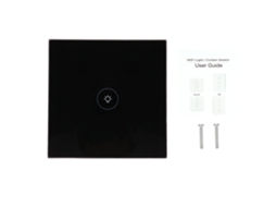 Laxiscreed Interruptor De Parede Inteligente Para Led, Painel De Vidro Cristal E Compatível Com Voltagem Fixa Padrão Europeu