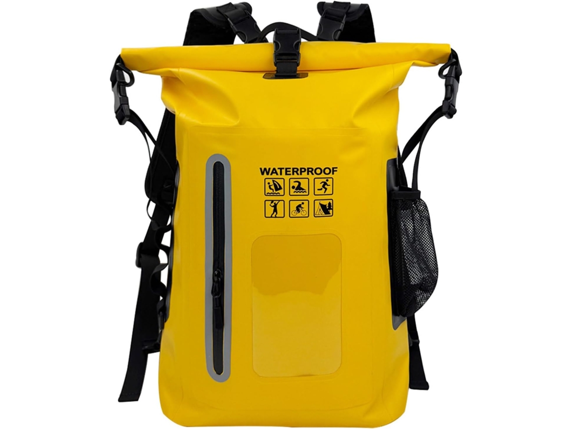 Recipiente De Armazenamento Transparente Em Pvc Com Fecho Seguro, Perfeito Para Esportes Aquáticos.
