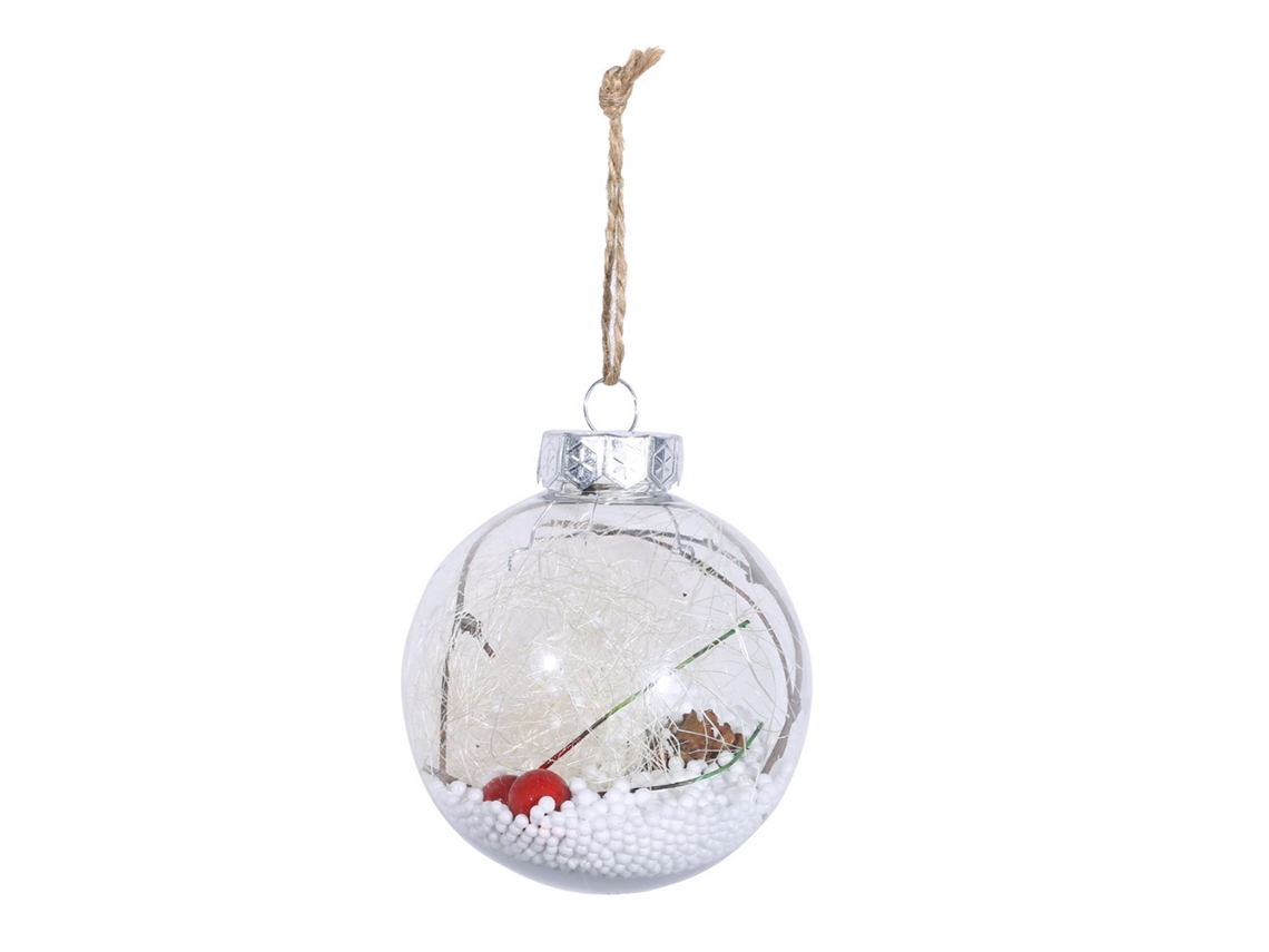Laxiscreed Bolas De Natal Transparentes Para Decoração E Pendurar Em Casa