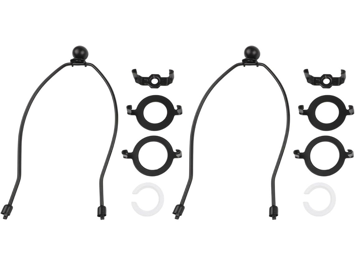 Conjunto De Suporte Para Abajur Em Formato Harpa, 25 Cm (10 Polegadas), Removível Luminárias Mesa E