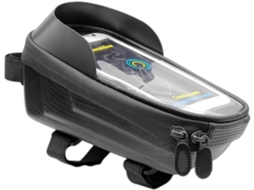 Bolsa SFUSHOS impermeável para bicicleta, visor touchscreen, proteção solar