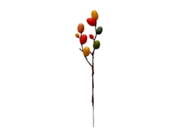 Laxiscreed Pack De 6 Ovos De Páscoa Decorativos Com Ramos De 33cm Para Decoração Festiva