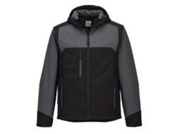 Jaqueta Softshell Com Capuz Kx3 - Resistente E Funcional Preto / Xl
