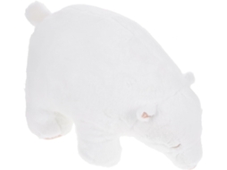Urso Polar De Pelúcia Branco, Algodão Pp, Almofada Confortável E