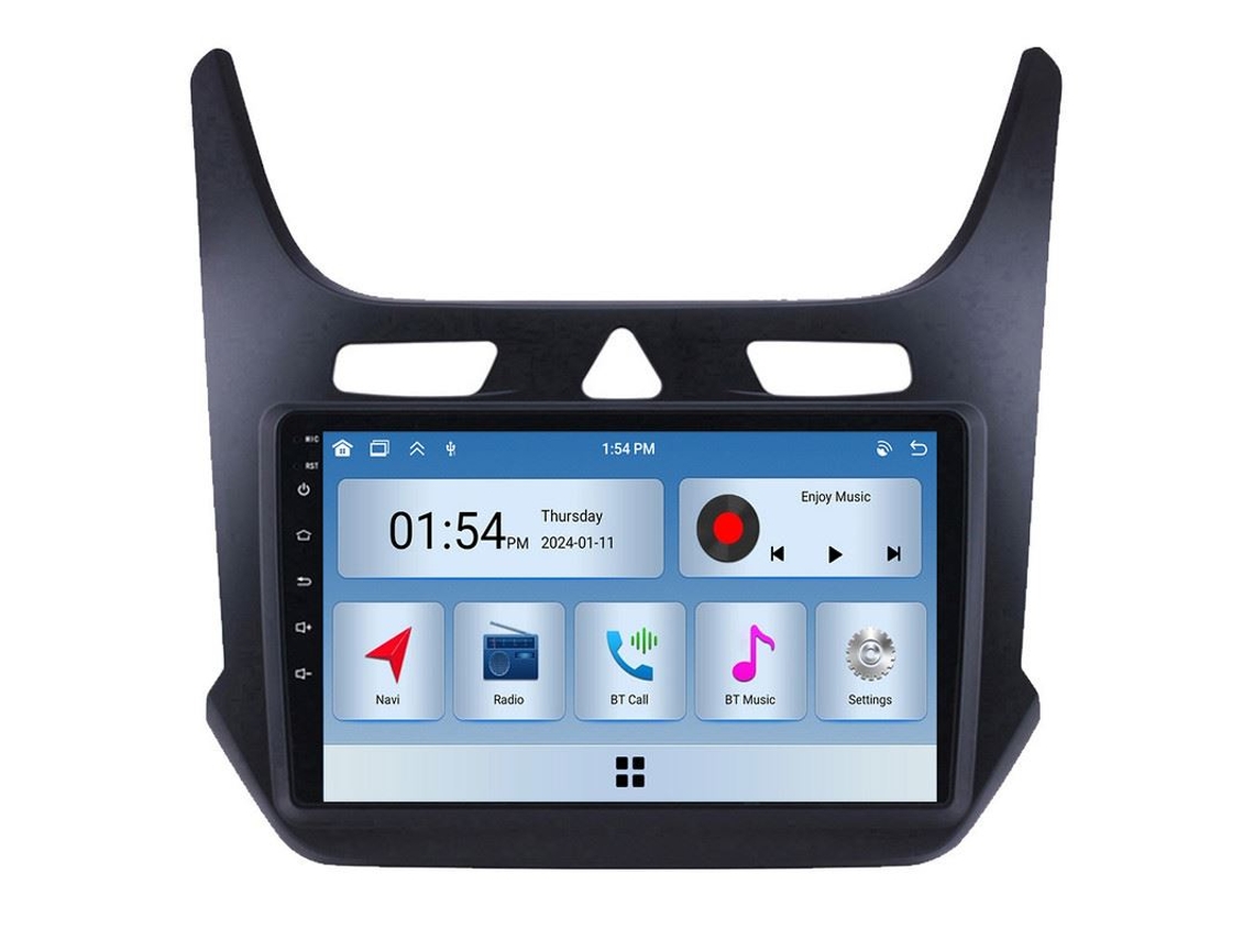 Central Multimídia Carplay Gps 6 Gb 128 Gb Para Chevrolet Cobalt 2 (2011-2018) Android Auto Bluetooth