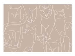 Papel de Parede ARTGEIST Cat Habits - Third Variant (450x315)