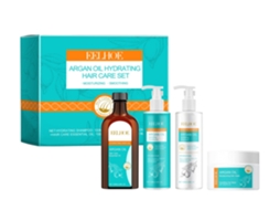 Kit de Cuidados Capilares Hidratante com Óleo de Argan Marroquino para Cabelos Secos LAXISCREED