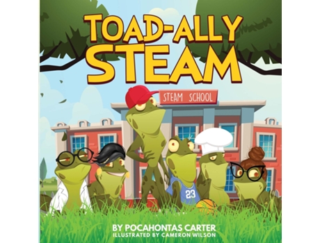 Livro Toad-Ally Steam de Pocahontas Carter (Inglês)