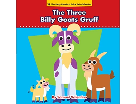 Livro The Three Billy Goats Gruff de Samuel Valentino (Inglês)