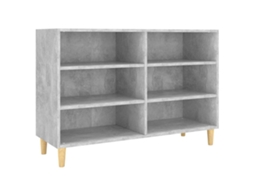 Sideboard, Sideboards Vidaxl Cinzeto Madeira Processada (n/a)